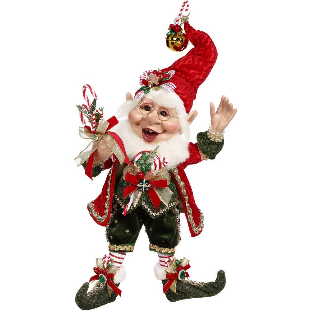 Mark Roberts <BR> Candy Cane Elf <br> Medium (42cm)