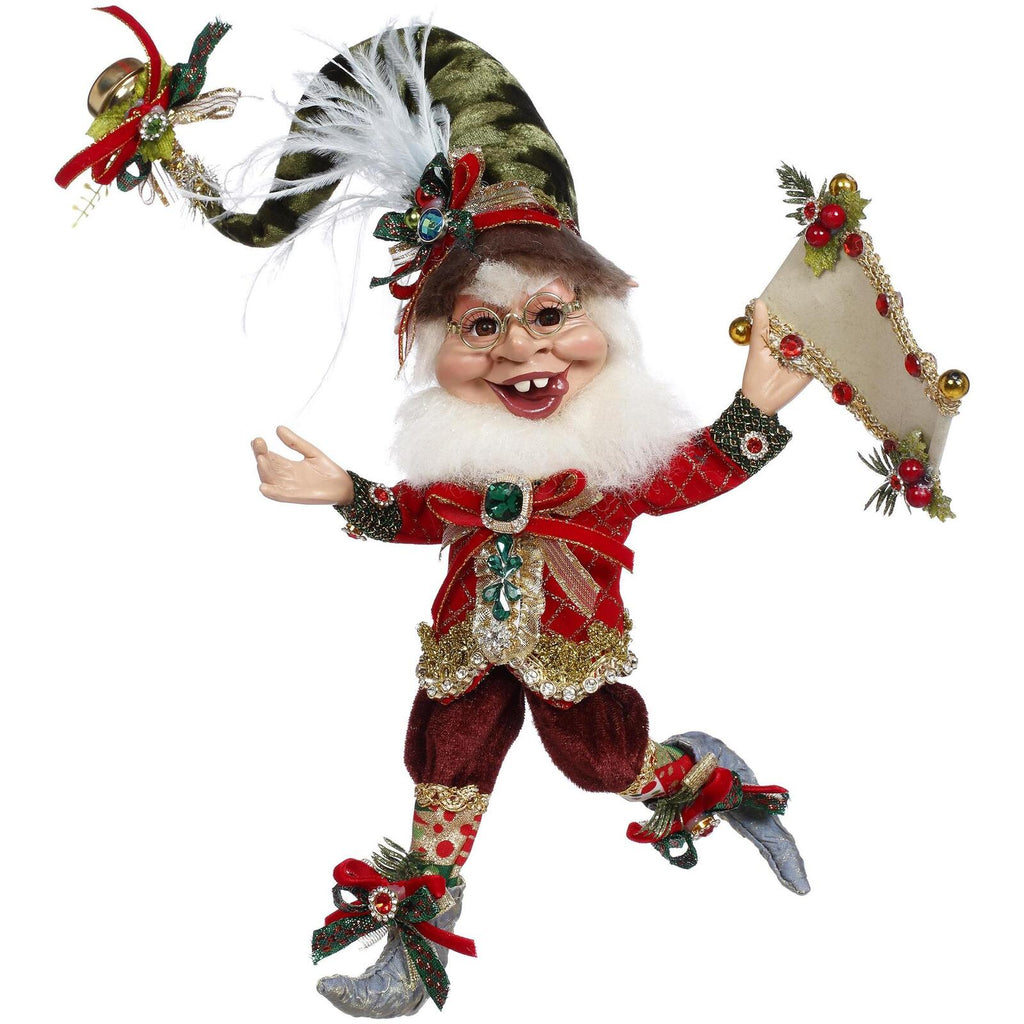 NEW 2024 <br> Mark Roberts <br> On the Naughty List Elf <br> Small (28cm)