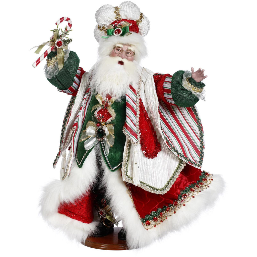 Mark Roberts Pre-Order 2024 <br> Candycane Santa (61cm) - $869