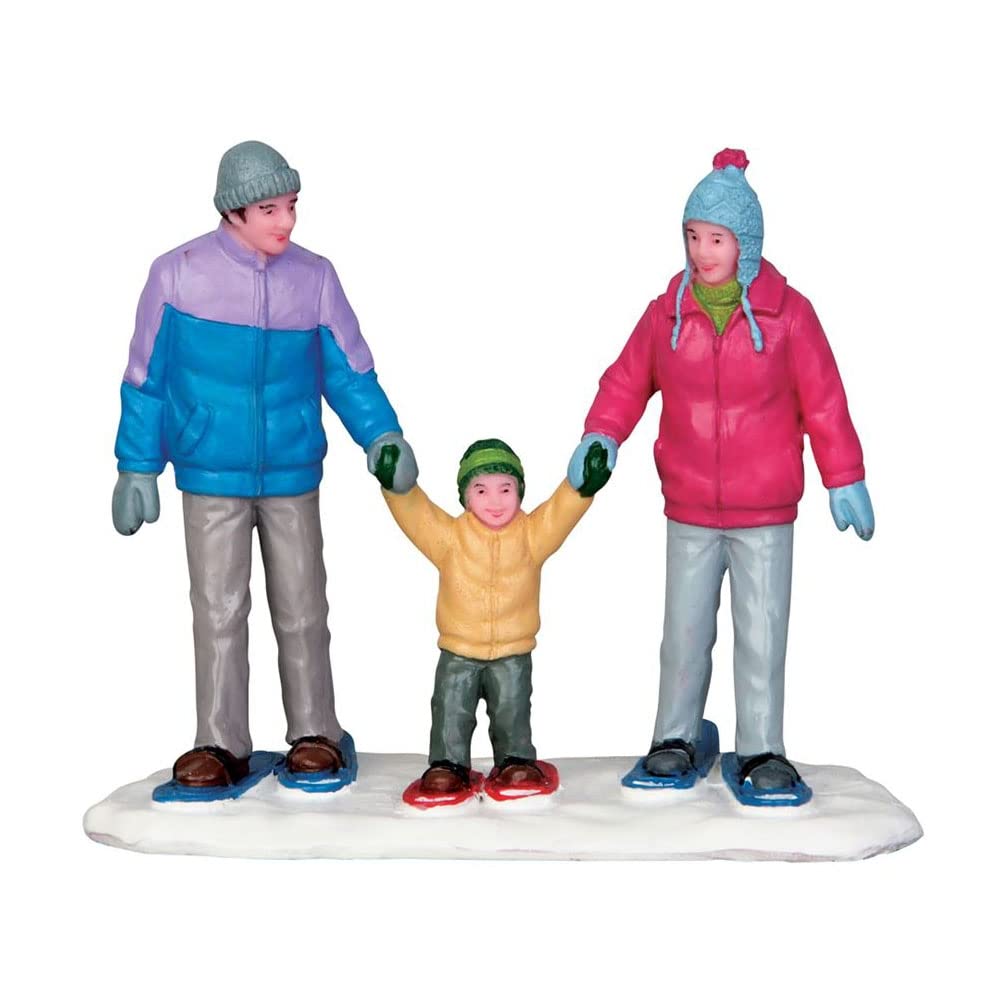 Lemax Figurine <br> Snowshoe Family