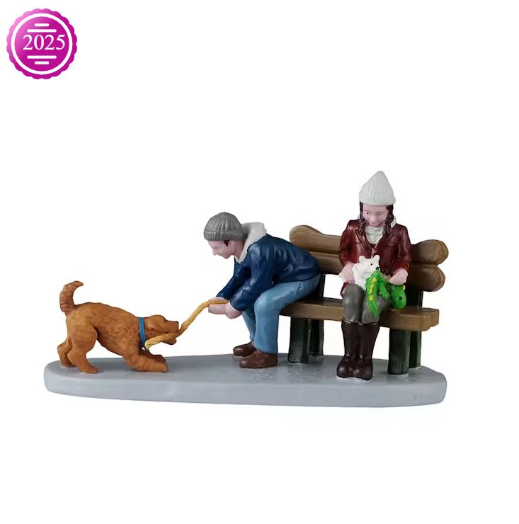 LEMAX 2025 PRE-ORDER <br> Figurine <br> Playful Pups