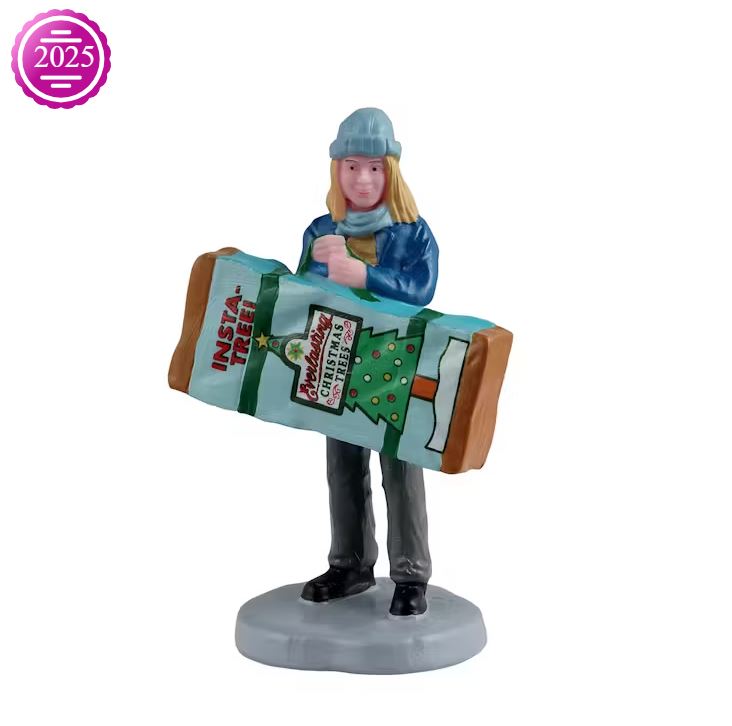 LEMAX 2025 PRE-ORDER <br> Vail Village Figurine <br> Insta-Tree!