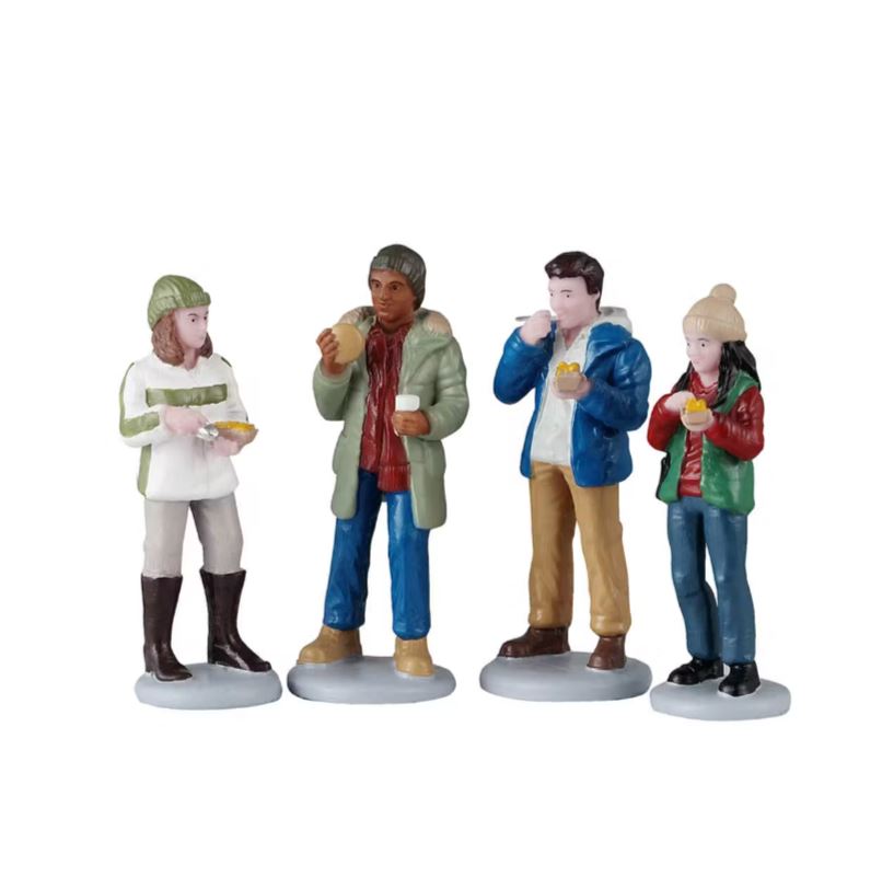 LEMAX 2025 PRE-ORDER <br> Figurine <br>  Food Truck Patrons