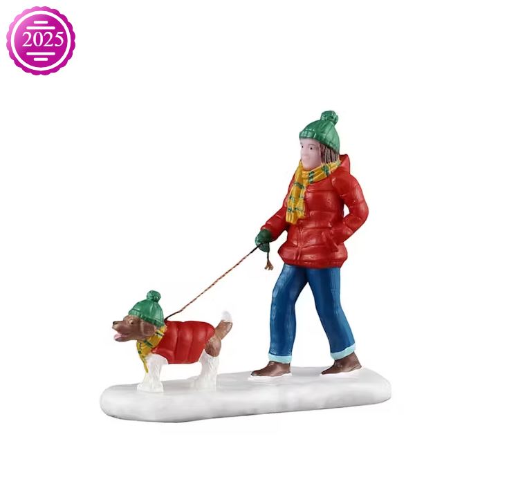 LEMAX 2025 PRE-ORDER <br> Vail Village Figurine <br> A Snowy Walk