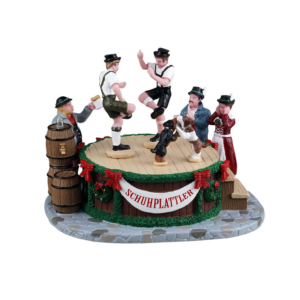 LEMAX 2025 PRE-ORDER <br> Table Pieces <br> Leapin' Lederhosen - $69.95