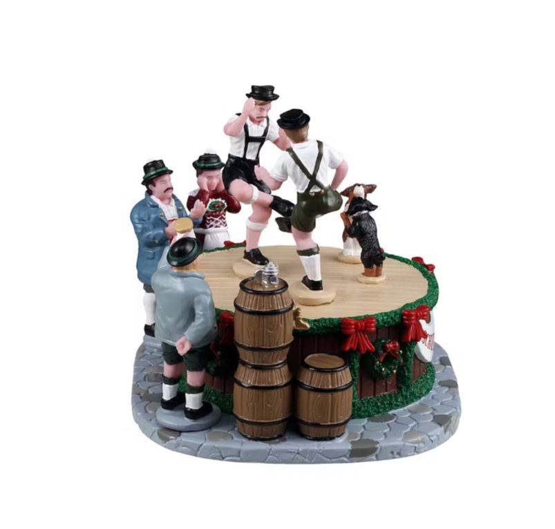 LEMAX 2025 PRE-ORDER <br> Table Pieces <br> Leapin' Lederhosen - $69.95