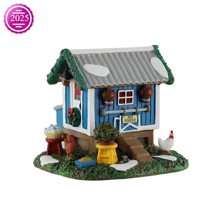 LEMAX 2025 PRE-ORDER <br> Table Pieces <br>  Backyard Chicken Coop - $42.95