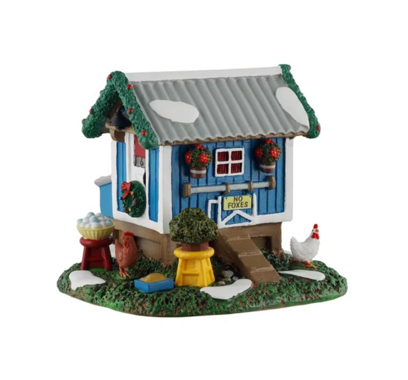 LEMAX 2025 PRE-ORDER <br> Table Pieces <br>  Backyard Chicken Coop - $42.95