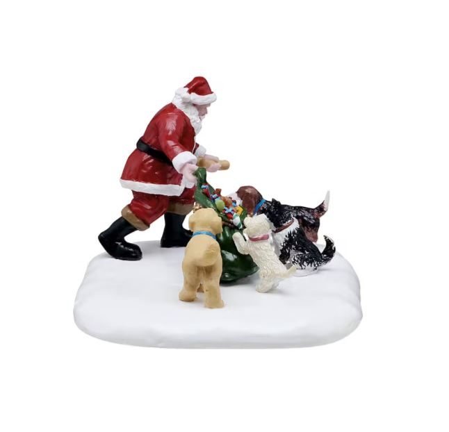 LEMAX 2025 PRE-ORDER <br> Table Pieces <br> Dog Park Christmas - $36.95