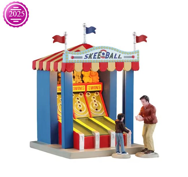 LEMAX 2025 PRE-ORDER <br> Carnival Table Piece <br> Skee Ball Game - $79.95