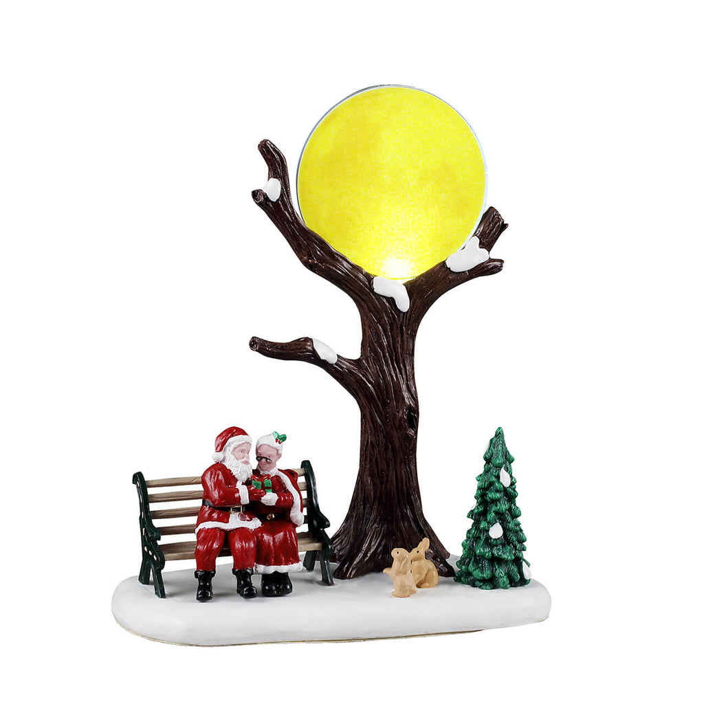 LEMAX 2025 PRE-ORDER <br> Santa's Wonderland Table Piece <br> North Pole Romance - $64.95