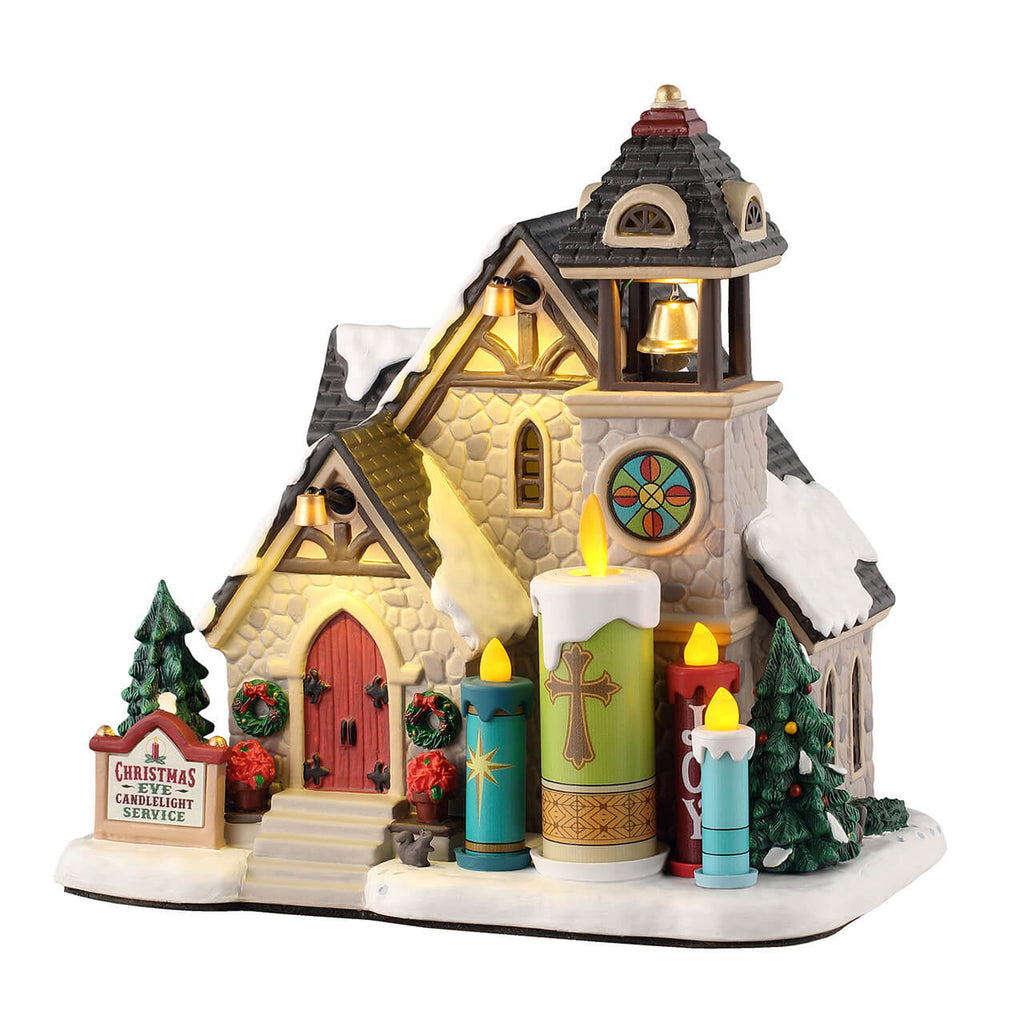 LEMAX 2025 PRE-ORDER <br> Caddington Village <br> Candlelight Church - $139.95