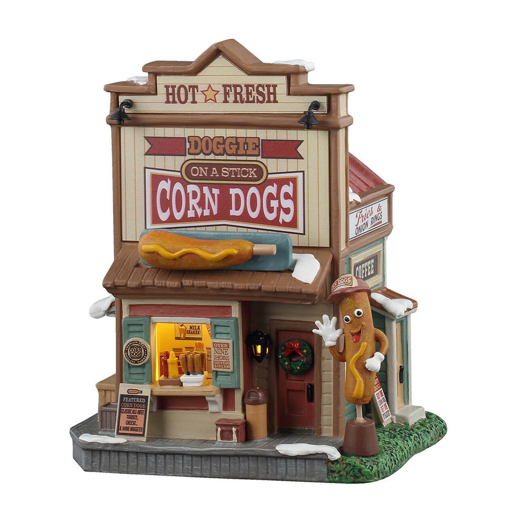 LEMAX 2025 PRE-ORDER <br> Harvest Crossings <br> Doggie On A Stick Corn Dogs - $109.95