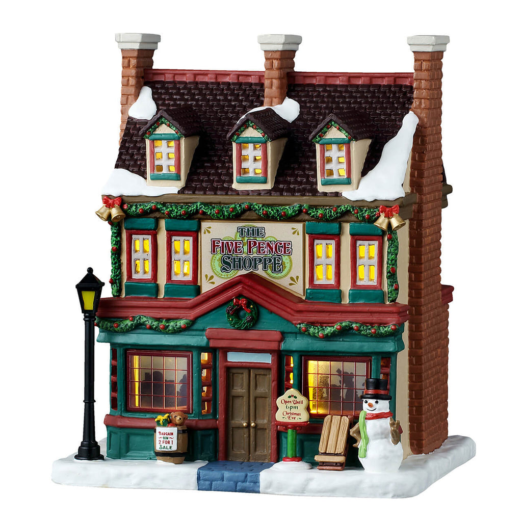 LEMAX 2025 PRE-ORDER <br> Caddington Village <br> The Five Pence Shoppe - $105