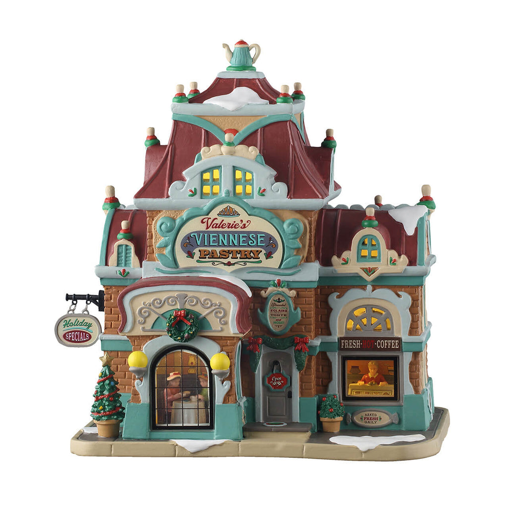 LEMAX 2025 PRE-ORDER <br> Caddington Village <br> Valerie's Viennese Pastry - $130