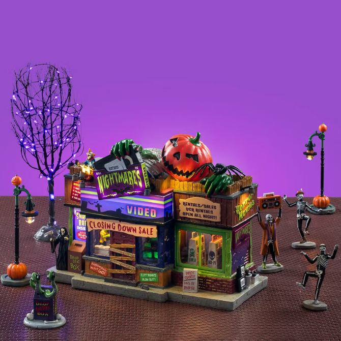 LEMAX 2025 PRE-ORDER <br> Spooky Town <br> Nightmares Video Set - $249.95