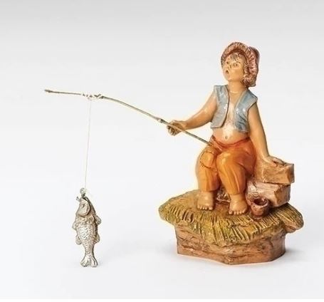 FONTANINI 5" <br> Jada, Little Boy Fishing