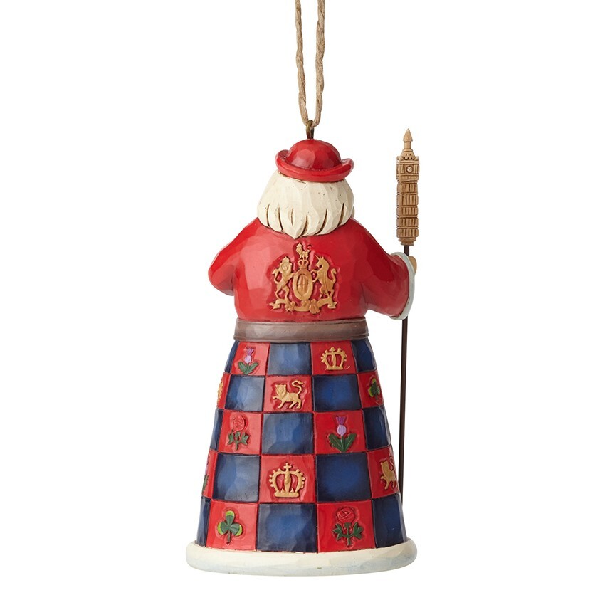 Heartwood Creek <br> British Santa <br> Hanging Ornament