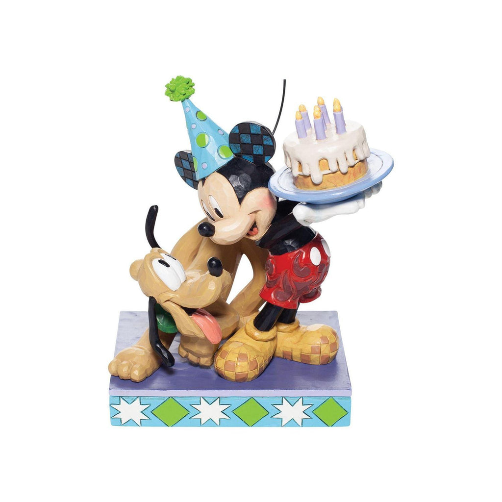 DISNEY TRADITIONS <br> Pluto and Mickey Birthday <br> "Happy Birthday Pal!"