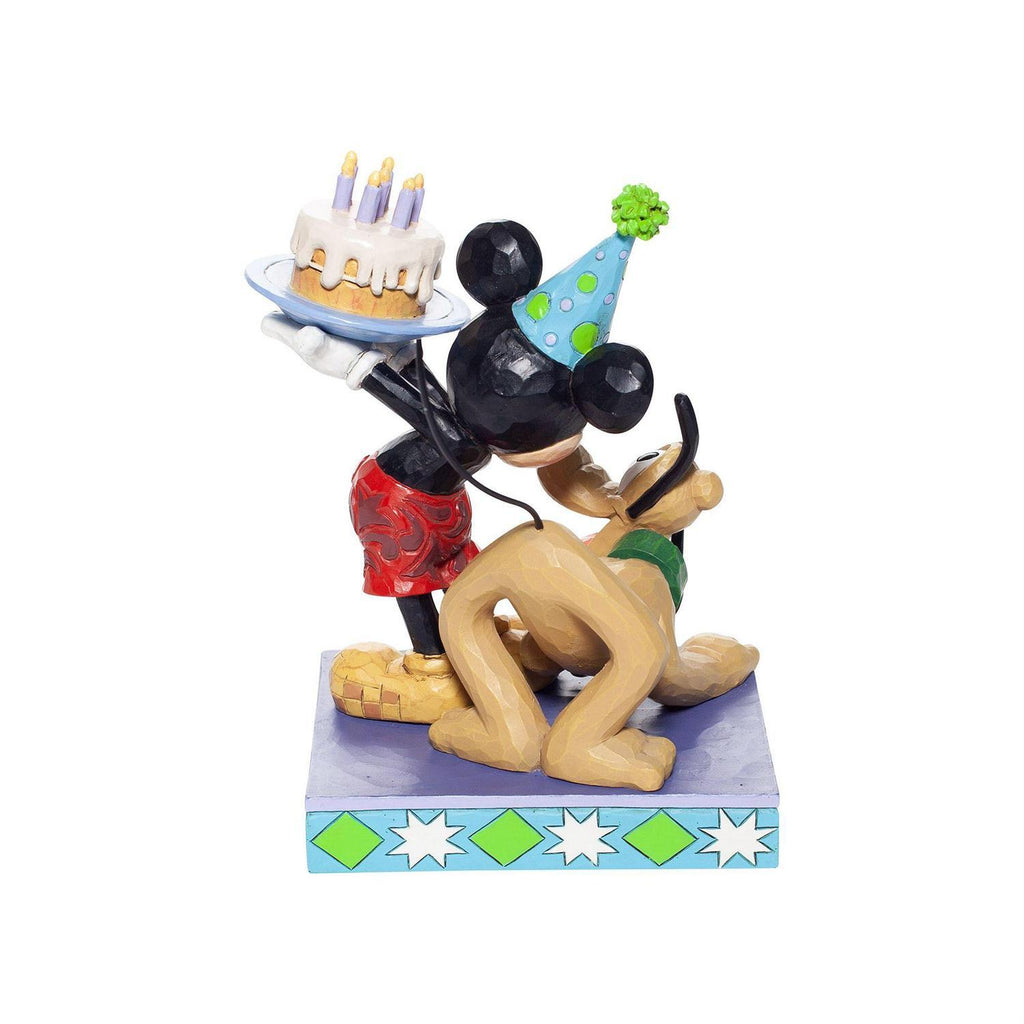 DISNEY TRADITIONS <br> Pluto and Mickey Birthday <br> "Happy Birthday Pal!"