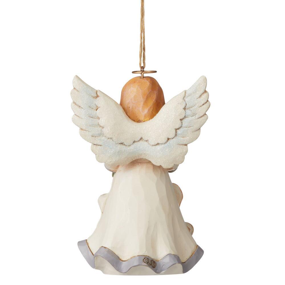 Heartwood Creek <br>Hanging Ornament <br>White Woodland Angel - Dated 2021