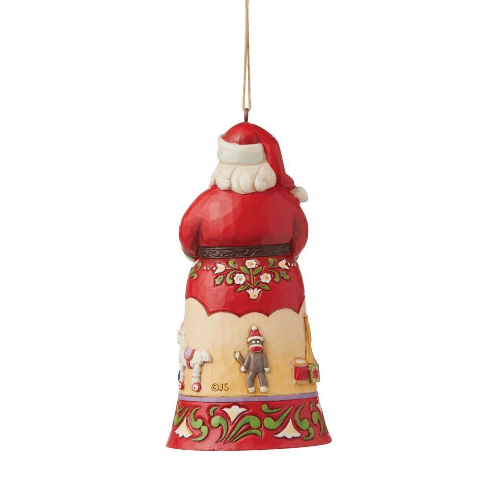 Heartwood Creek <br> Hanging Ornament <br> Toyland Santa