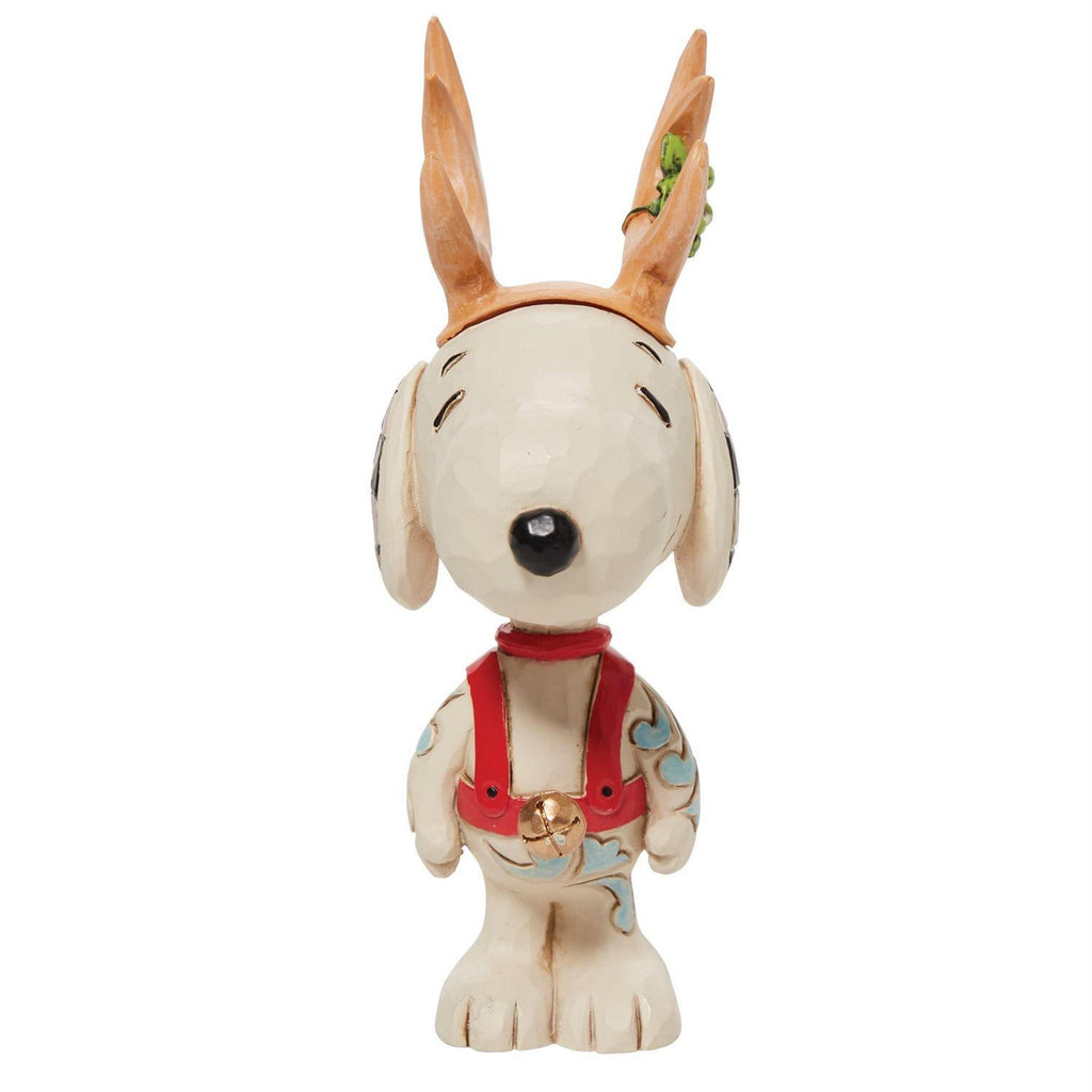 Peanuts by Jim Shore <br> Mini Snoopy Reindeer