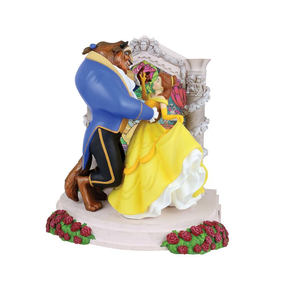 New 2023 <br> Disney Showcase <br> Belle & Beast Light Up Scene