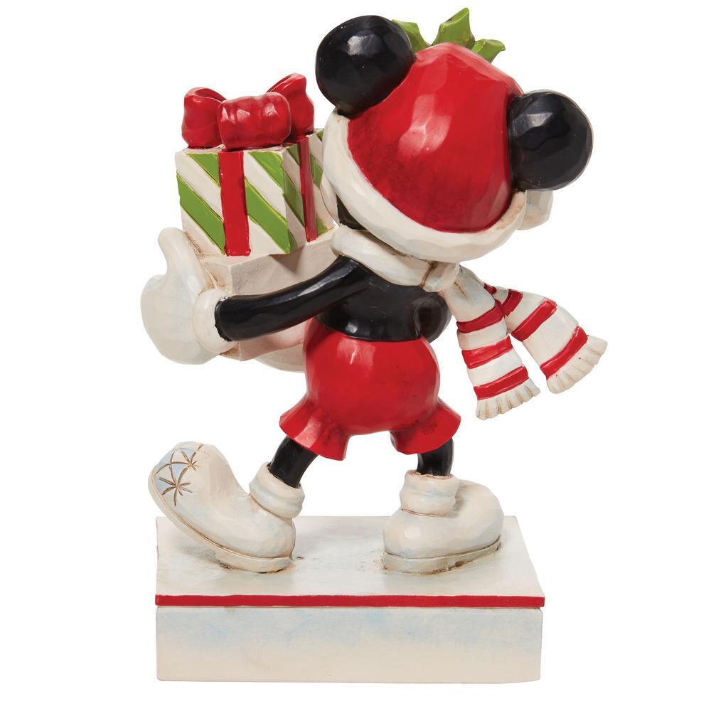 DISNEY TRADITIONS<BR> Mickey With Stacked Presents<br> "A Season of Giving"