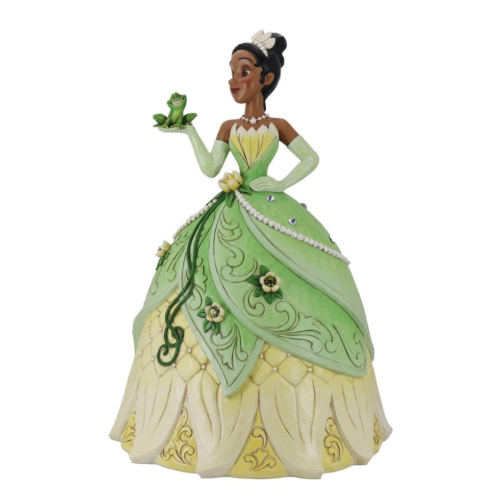 New 2025 <br> Disney Traditions <br> Tiana Deluxe (37cm) <br> " Just One Kiss"