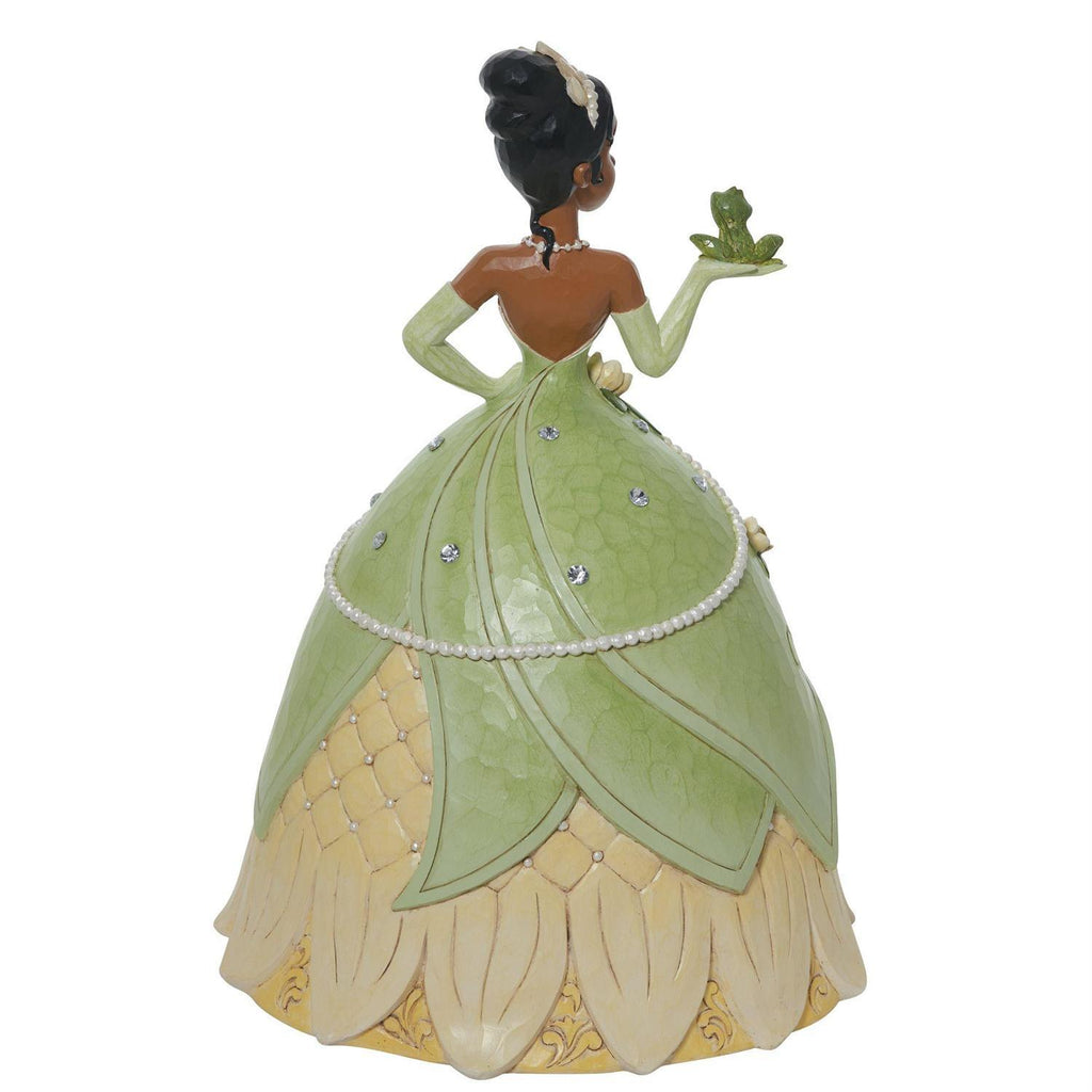 New 2025 <br> Disney Traditions <br> Tiana Deluxe (37cm) <br> " Just One Kiss"
