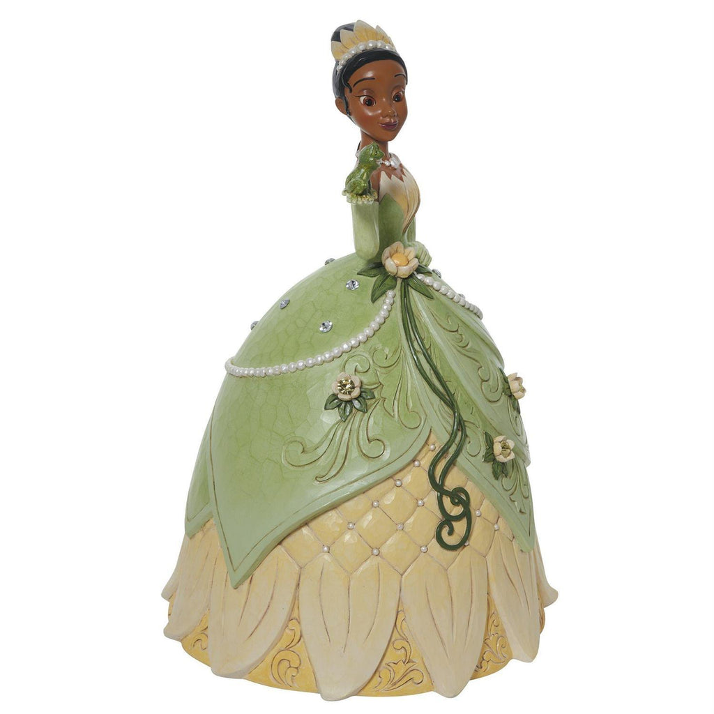 New 2025 <br> Disney Traditions <br> Tiana Deluxe (37cm) <br> " Just One Kiss"