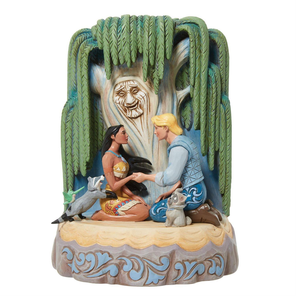 Disney Traditions <br> Pocahontas Carved by Heart <br> " Listen to Your Heart"
