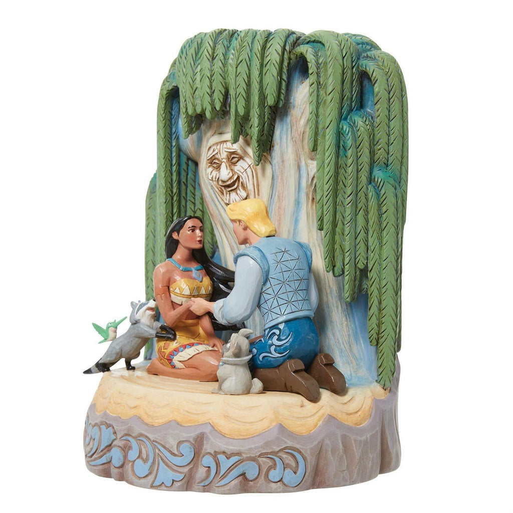 Disney Traditions <br> Pocahontas Carved by Heart <br> " Listen to Your Heart"