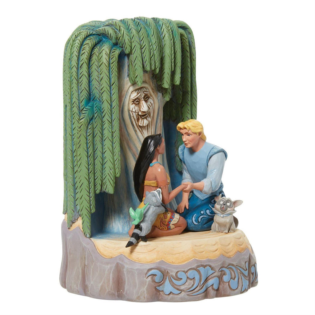 Disney Traditions <br> Pocahontas Carved by Heart <br> " Listen to Your Heart"