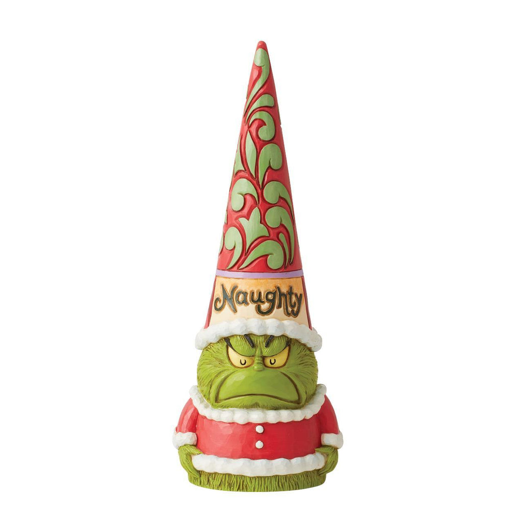 Grinch by Jim Shore <br> 8.2" Naughty/Nice Grinch Gnome