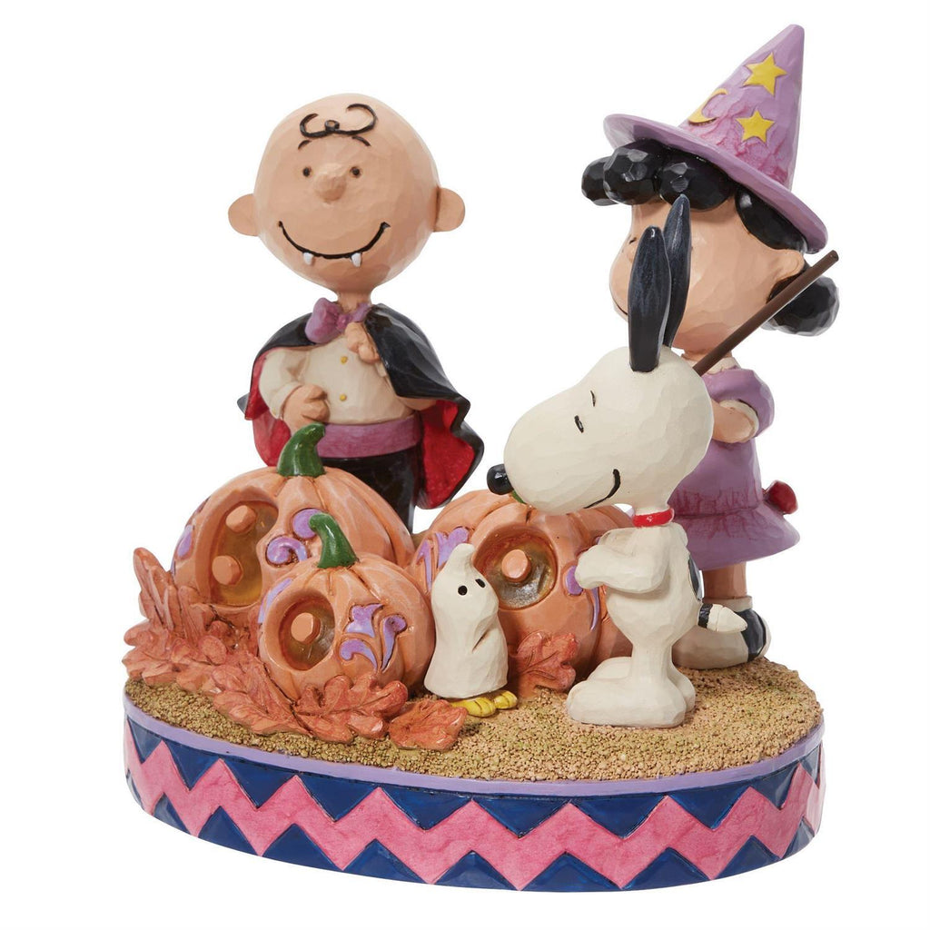 Peanuts by Jim Shore <br> Halloween Gang