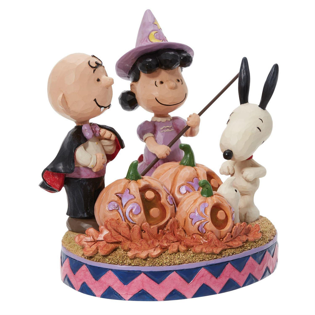 Peanuts by Jim Shore <br> Halloween Gang