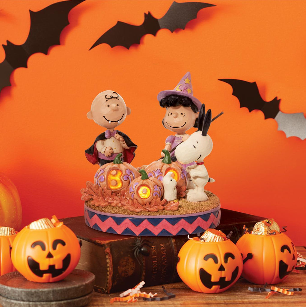 Peanuts by Jim Shore <br> Halloween Gang