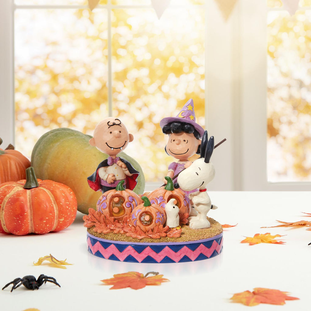 Peanuts by Jim Shore <br> Halloween Gang
