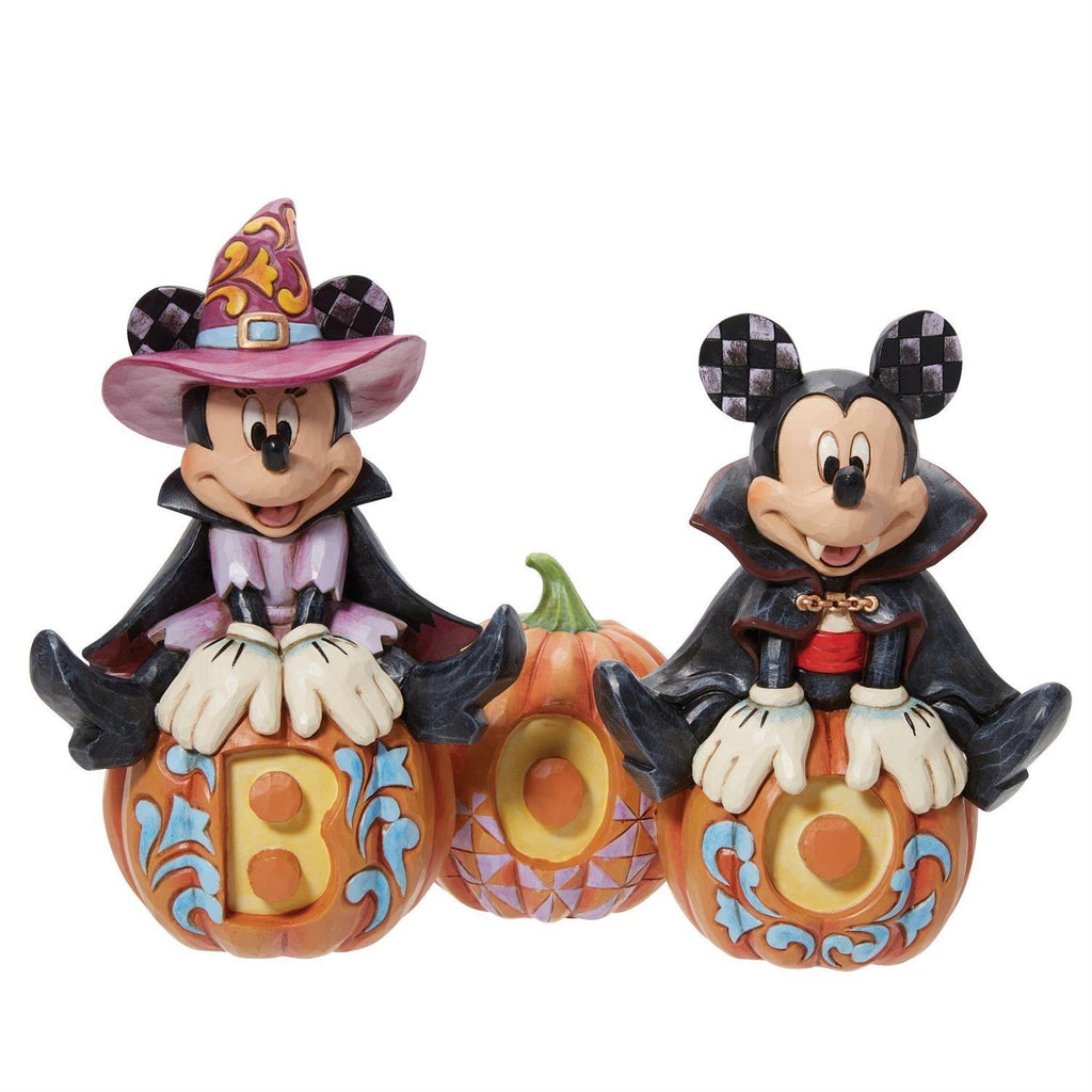 Disney Traditions <br> Mickey and Minnie Halloween <br> "Cutest Pumpkins in the Patch"