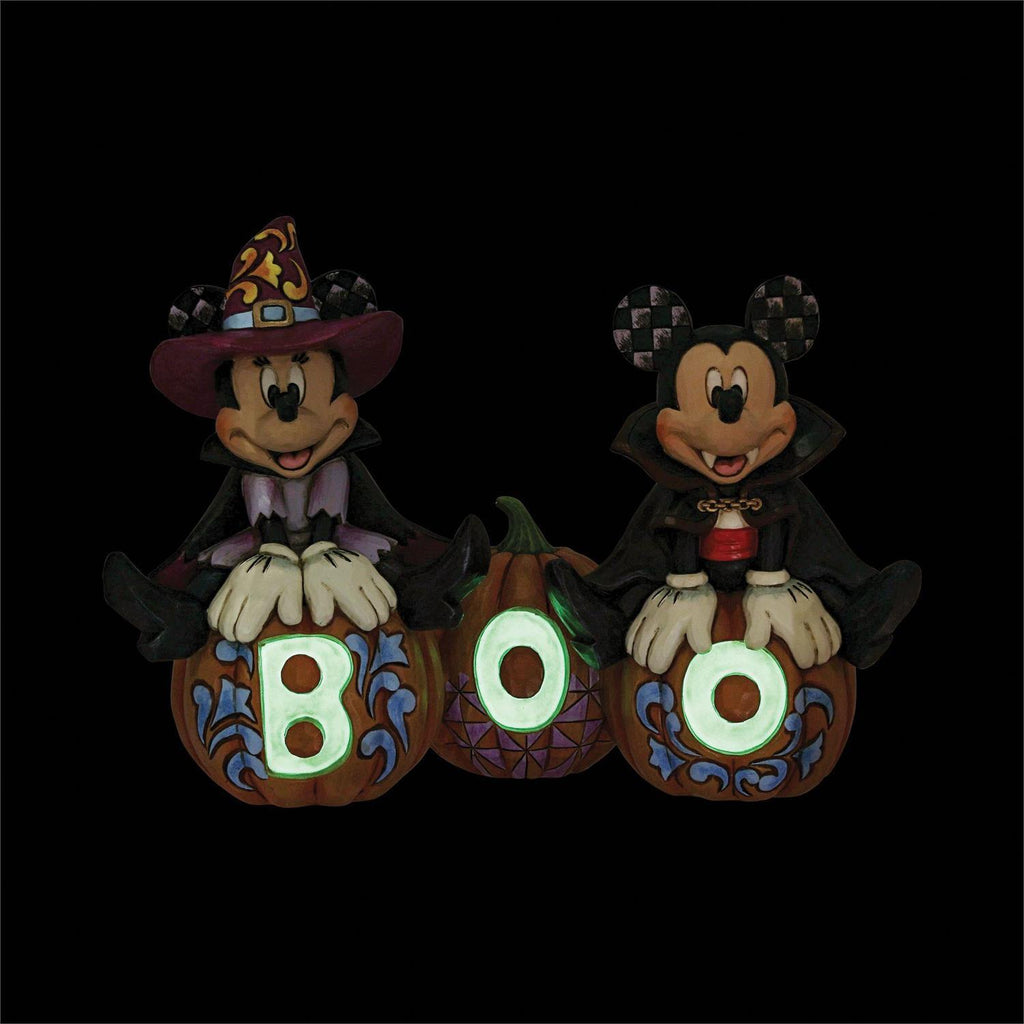 Disney Traditions <br> Mickey and Minnie Halloween <br> "Cutest Pumpkins in the Patch"