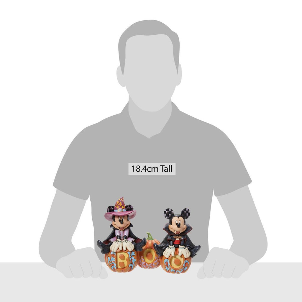 Disney Traditions <br> Mickey and Minnie Halloween <br> "Cutest Pumpkins in the Patch"