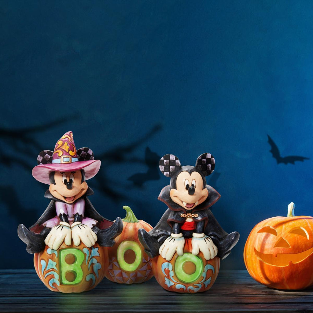 Disney Traditions <br> Mickey and Minnie Halloween <br> "Cutest Pumpkins in the Patch"
