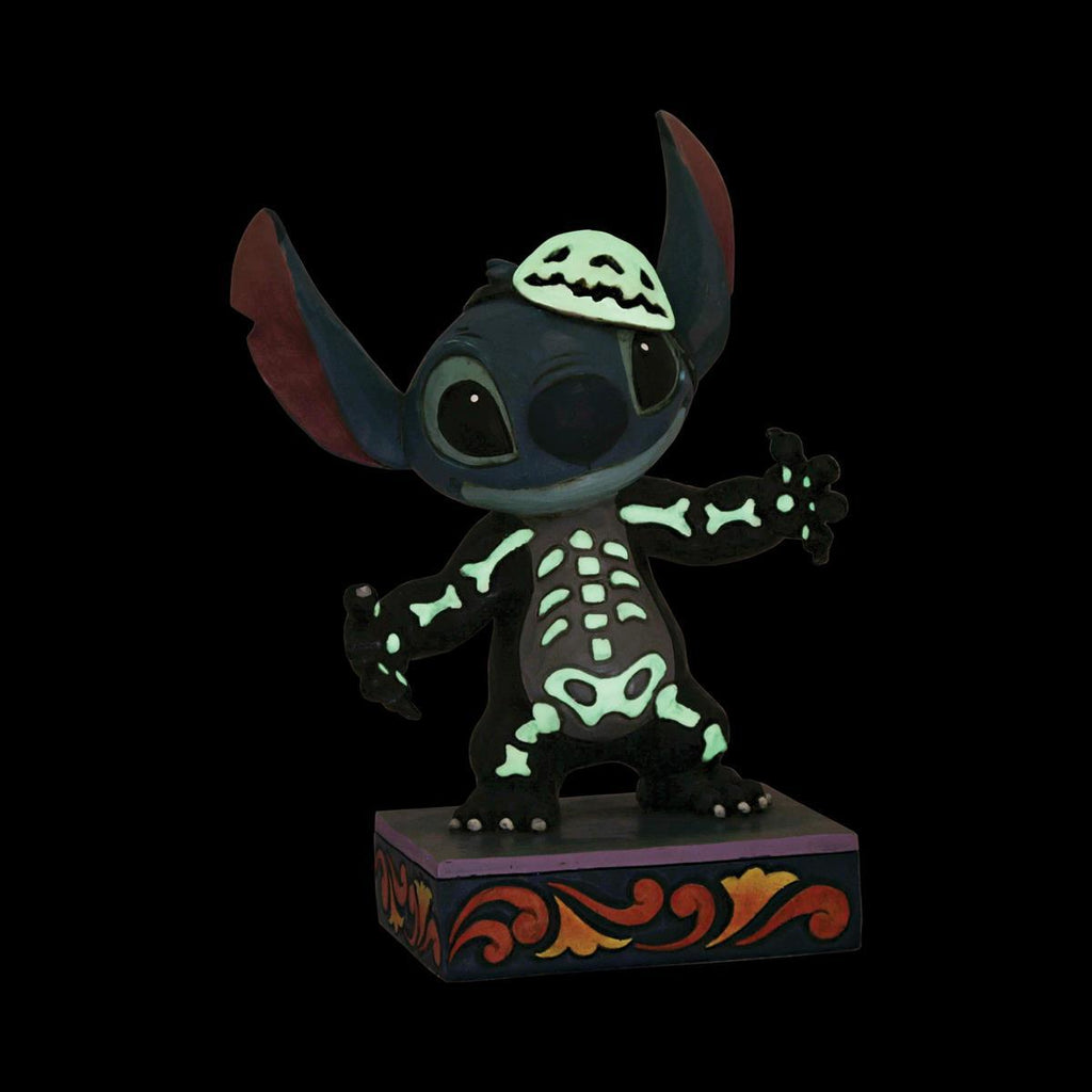 DISNEY TRADITIONS <br> Stitch Skeleton <br> “Spooky Experiment”