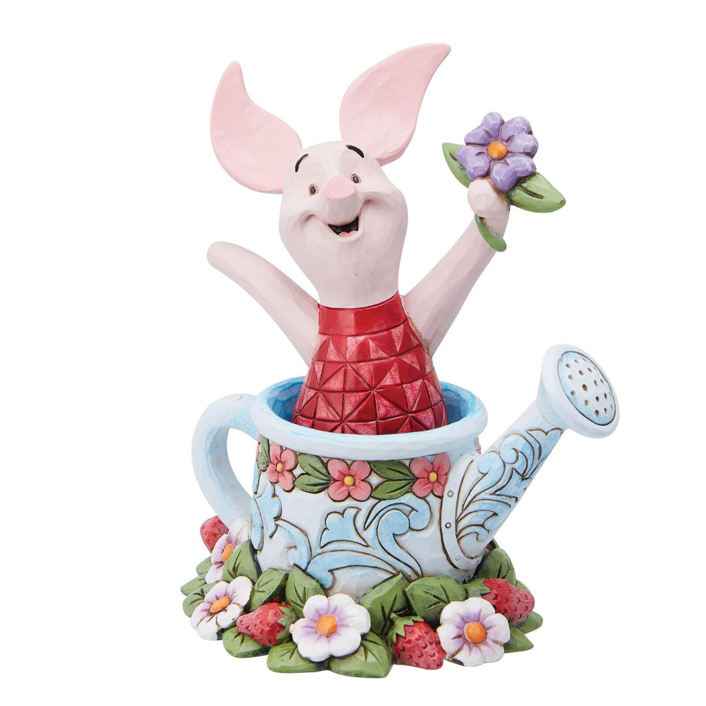 Disney Traditions <br> Piglet in Watering Can <br> "Picked For You"