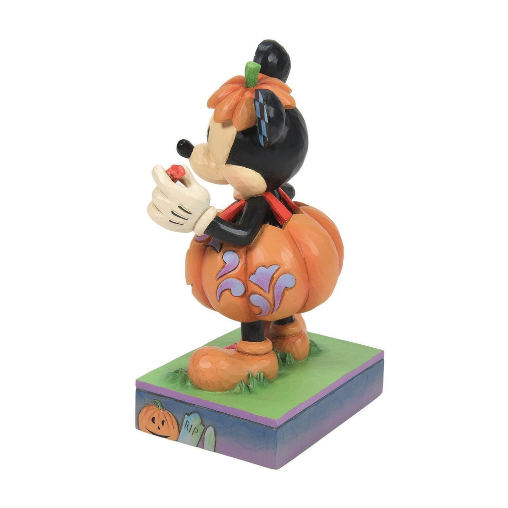 DISNEY TRADITIONS <br> Mickey In Pumpkin Costume <br> “Mick-O-Lantern"