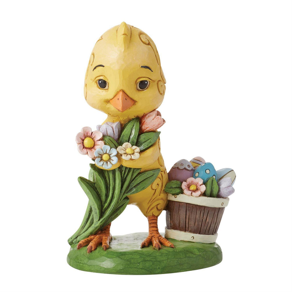 Heartwood Creek <br> Chick With Flowers <br> "One Cute Easter Chick"