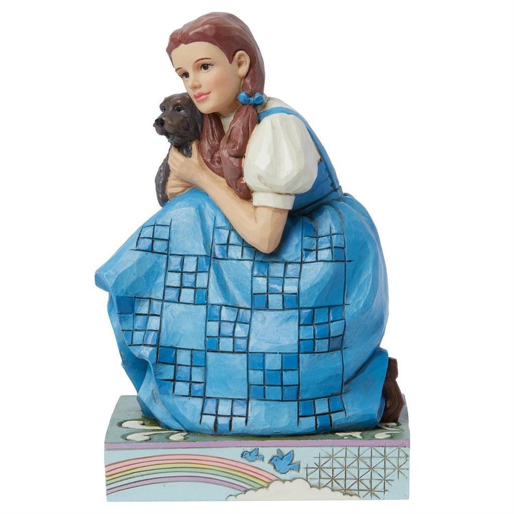 PRE-ORDER 2024 <br> Wizard of Oz by Jim Shore <br> Dorothy & Toto (15cm) <br> "We're Not in Kansas Anymore" - $79.95