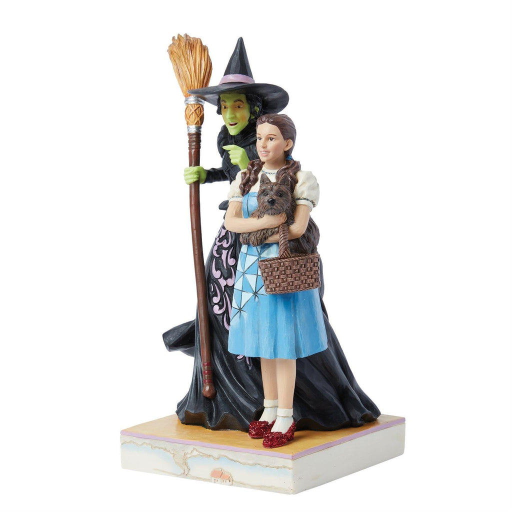 PRE-ORDER 2024 <br> Wizard of Oz by Jim Shore <br> Dorothy & The Wicked Witch (22cm) <br> "I'll Get You My Pretty" - $159.95